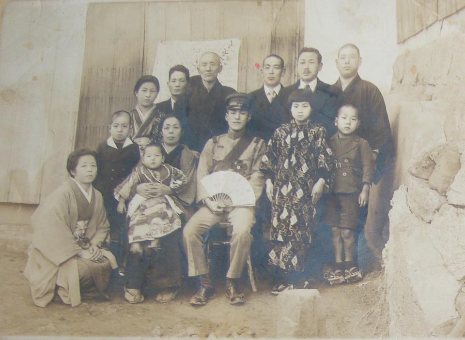出征前の祖父