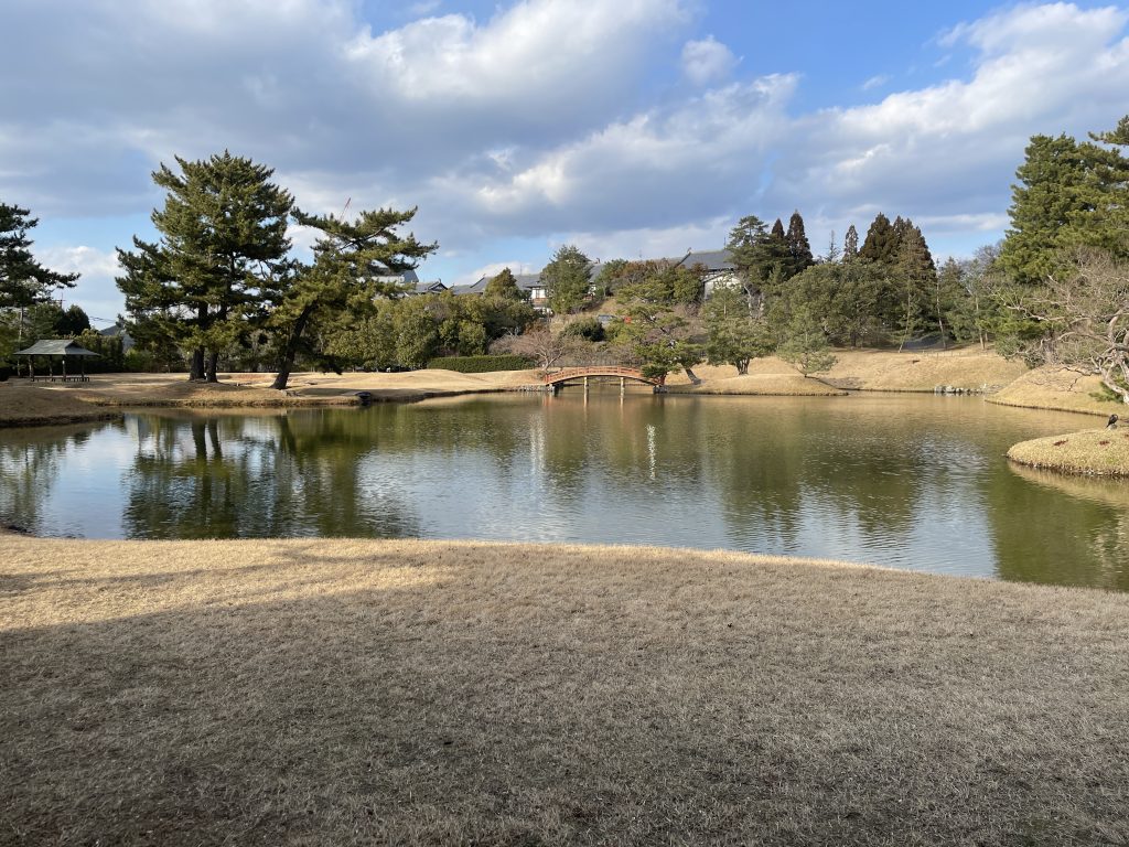 興福寺大乗院は奈良を代表する庭園